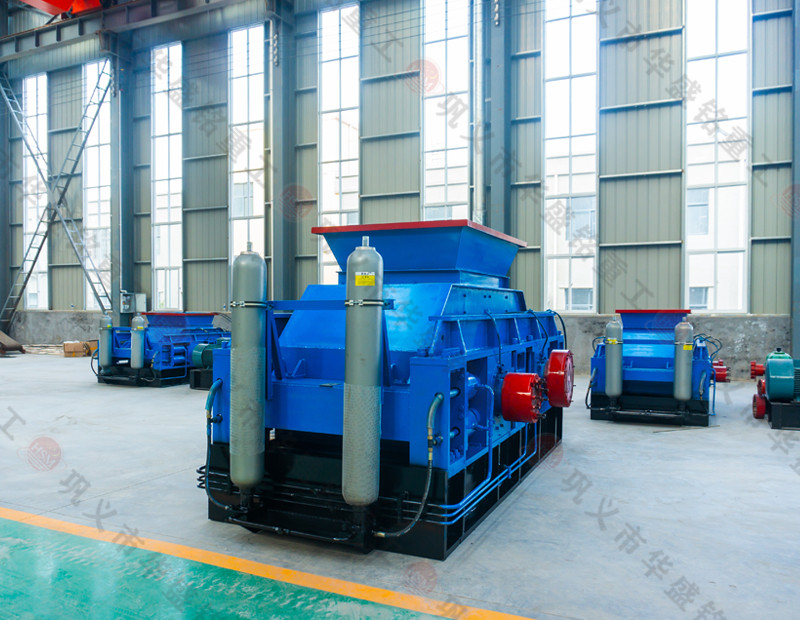 為什麽選擇河卵石液壓對輥製砂機進行砂石（shí）生產呢？