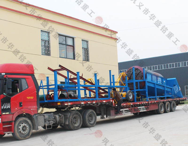 砂石料廠用（yòng）滾筒篩發往雲南大理 