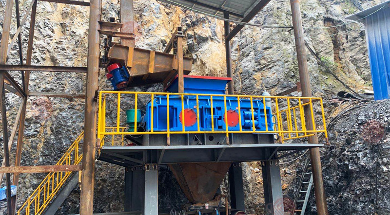 時產150噸對輥製砂（shā）生產（chǎn）線